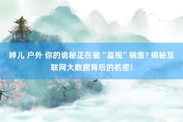 婷儿 户外 你的诡秘正在被“监视”销售? 揭秘互联网大数据背后的机密!